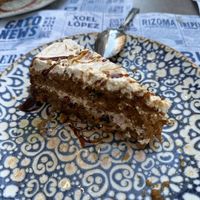 Tarta de zanahoria   at Viva Chapata in Madrid