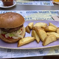 Beyond burger   at Viva Chapata in Madrid