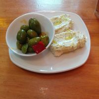 Artichoke spread at Viva Chapata in Madrid