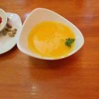 Carrot cream at Viva Chapata in Madrid