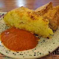 Spanish tortilla at Viva Chapata in Madrid
