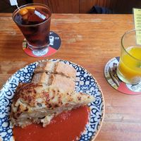 Tortilla de patata at Viva Chapata in Madrid