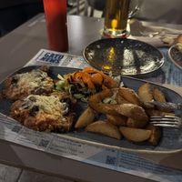 Milanesa  at Viva Chapata in Madrid