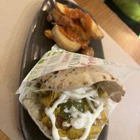 Kebap de sojalita  at Viva Chapata in Madrid