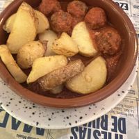 No Meatballs in Grandma’s Tomato Sauce   at Viva Chapata in Madrid
