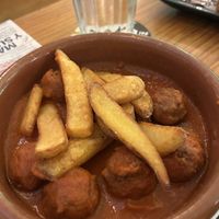 Albóndigas   at Viva Chapata in Madrid