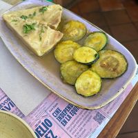 Tortilla en salsa at Viva Chapata in Madrid