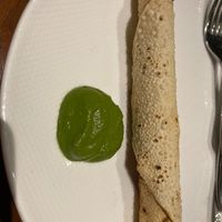 papadam at Kinara By Vikas Khanna - JA Lake View Hotel in Dubai