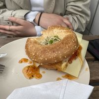 Vegetarischer Bagel  at Frau Mexi in Cologne