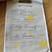 Winter menu  at Frau Mexi in Cologne