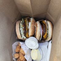   at Nice Burger in Irvine