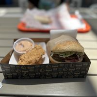   at Nice Burger in Irvine