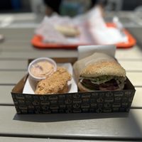   at Nice Burger in Irvine