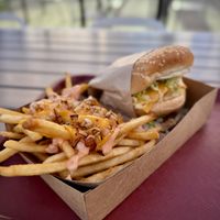 Animal Style Fries   at Nice Burger in Irvine