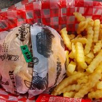 Not meat burger at Buller Brewing Palermo in Buenos Aires