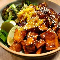 Mie Noodle Tofu at Stadtsalat in Dusseldorf