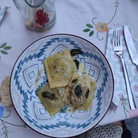 Salbei Ravioli at By Maida in Graz