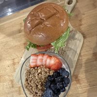   at Organa Food & Juice Bar in Troy