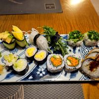 Vegan sushi. at Matsuri in Aveiro
