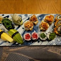 Vegan sushi. at Matsuri in Aveiro