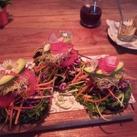 vegan panuchos :) at Pak'al Fresh in Valladolid