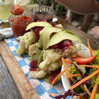 Cauliflower taco  at Pak'al Fresh in Valladolid
