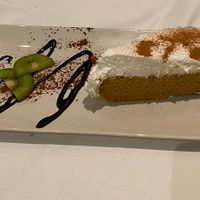 TARTA VEGANA DE ZANAHORIA Y CALABAZA  at Artemisa Sol in Madrid