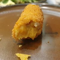 Croqueta de setas com calabaza at Artemisa Sol in Madrid