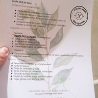 Menú del día at Artemisa Sol in Madrid