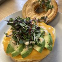 Houseplant sando  at Hook and Press in Santa Barbara