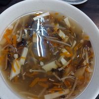 Hot and sour soup at Potherb Vegetarian Dim Sum 雪裏紅素食點心 in Taipei