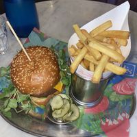 Vegan Burger  at Bill's in Brighton