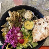 Vegan shawarma   at Bill's in Brighton