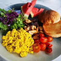 Breakfast Platter at H Hotel El Nido in El Nido
