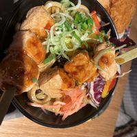Sticky Yaki Tofu #Veganuary at Marugame Udon in Reading