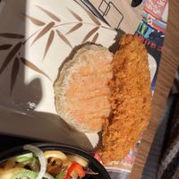 Pumpkin Tempura and Sweet Potato #Veganuary at Marugame Udon in Reading