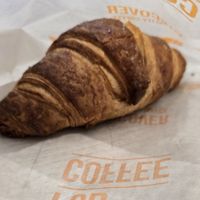 Vegan raspberry croissant at FCB Coffee in West London