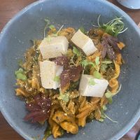 Alfresco pumpkin pasta   at Kynd Kulture in Bangkok