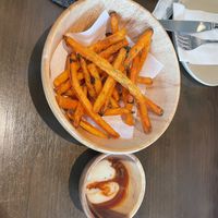 Sweet potato fries  at Kynd Kulture in Bangkok