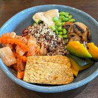 Tempeh macro bowl   #Veganuary at Kynd Kulture in Bangkok