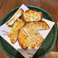 Sour dough garlic bread at Kynd Kulture in Bangkok