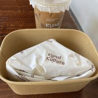 Set coffee and sandwich  at Kynd Kulture in Bangkok