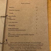 Drink menu august 2023  at Tonka in Frankfurt