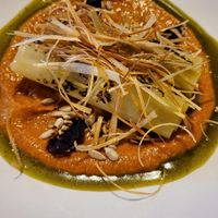 Geflämmter Lauch at Tonka in Frankfurt