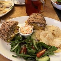 Coronation Chickpea Sandwichh  at Nosh in Pickering