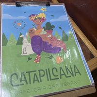   at Catapilcana Vegana in Santiago