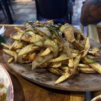   at Catapilcana Vegana in Santiago