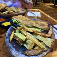   at Catapilcana Vegana in Santiago