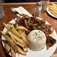   at Catapilcana Vegana in Santiago