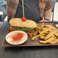  at Catapilcana Vegana in Santiago